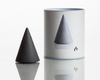 Pepper dish made of high quality matte porcelain Cone, tre product