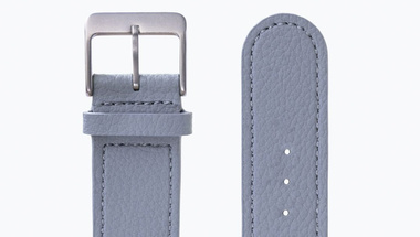 Pasek do zegarka Desserto®, Mudita, szary