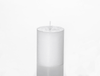 Chamber handmade candle, tre product, low white