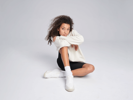 Sweatshirt aus Bio-Baumwolle, Mudita, Damen weiß