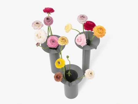 Konewki ze stali lakierowanej proszkowo Watering Vessel, tre product, szare