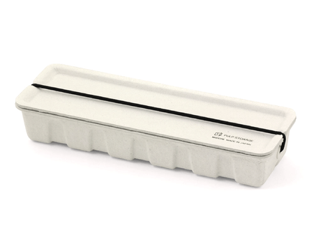 Eco-friendly Pulp Midori pencil case, white