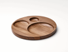 Moln solid wood tray, tre product, large, American walnut