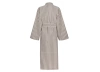  Cotton and linen robe, Mizar & Alcor striped grey