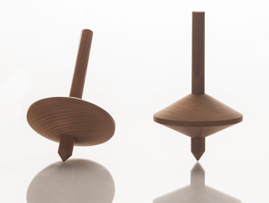 Bączek ręcznie wykonany Simple Spinning Top, tre product 