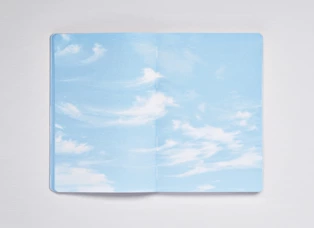 Notes Nuuna, inspiration book cloud blue M 